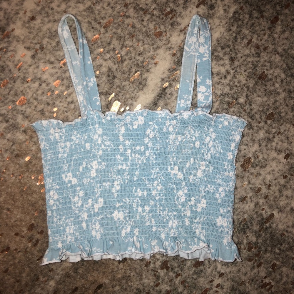 Floral crop top